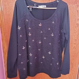 Maurices embellished sweater size 2